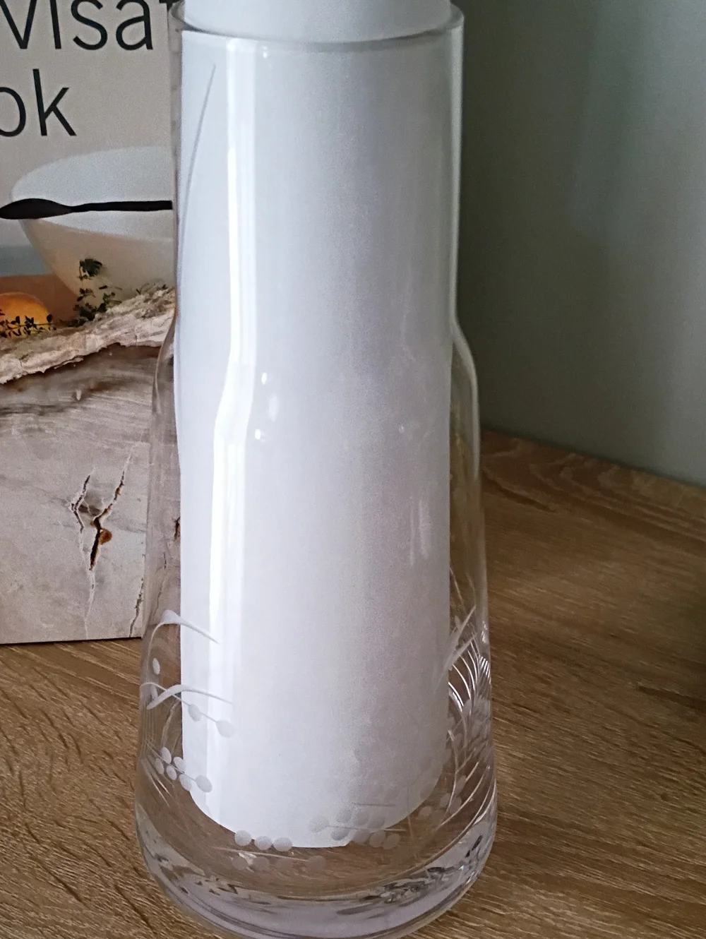 Hallmark Maya Angelou Poet Poem Water Carafe And Tumbler Etched 2003